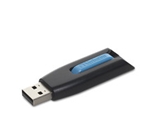Verbatim 16GB Store -n- Go V3 USB 3.0 Flash Drive - Blue,Minimum Qty. 10 -49176
