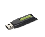 Verbatim 16GB Store -n- Go V3 USB 3.0 Flash Drive - Green,Minimum Qty. 10 -49177