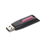 Verbatim 16GB Store -n- Go V3 USB 3.0 Flash Drive - Pink,Minimum Qty. 10 - 49178