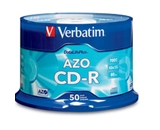 Verbatim CD-R 700MB 52X DataLifePlus with Branded Surface - 50pk Spindle,Minimum Qty. 5 - 94523