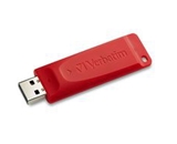 Verbatim 8GB Store -n- Go USB Flash Drive - Red,Minimum Qty. 4 - 95507