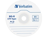 Verbatim BD-R LTH Type 25GB 2X 1pk Jewel Case,Minimum Qty. 5 - 96569