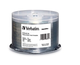Verbatim DVD+R DL 8.5GB 8X DataLifePlus Shiny Silver Silk Screen Printable, Hub Printable - 50pk Spindle,Minimum Qty. 4 - 96735