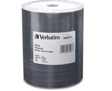 Verbatim CD-R 700MB 52X DataLifePlus White Thermal Printable, Hub Printable - 100pk Tape Wrap,Minimum Qty. 6 - 97018