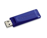 Verbatim 8GB USB Flash Drive - Blue,Minimum Qty. 4 - 97088