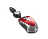 Verbatim Mini Travel Optical Mouse - Red,Minimum Qty. 10 - 97255
