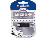 Verbatim 32GB Micro Plus USB Flash Drive - Black,Minimum Qty. 12 -97763