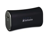 Verbatim Portable Power Pack, 2200mAh - Black,Minimum Qty. 6 - 97927