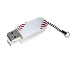 Verbatim 8GB Mini USB Flash Drive, Sports Edition - Baseball,Minimum Qty. 10 - 98508