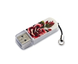 Verbatim 16 GB Mini USB Flash Drive Tattoo Series, Rose , Minimum Qty. 10 -98515