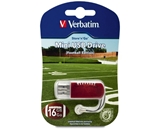 Verbatim 16GB Mini USB Flash Drive, Sports Edition - Football, Minimum Qty. 10 -98678