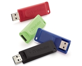 Verbatim 16 GB Store -n- Go USB Flash Drive (4 Pack) Blue, Green, Red, Black 99123,Minimum Qty. 16