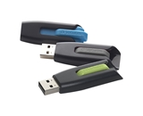 Verbatim 8 GB Store -n- Go V3 USB 3.0 Flash Drive (3 Pack) Blue, Green, Gray 99125,Minimum Qty. 12