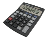 9500 (10 Digit) Tax and Currency Conversion Desktop Calculator