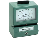 Acroprint BP125-6NR4 Heavy Duty Manual Battery Operated Time Recorder for Month, Date, Hour (1-12) and Minutes Time Clock