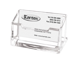 Kantek AD-30 Acrylic Business Card Holder - Clear