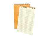 Ampad 25-474 Steno Notebook 6x9, Greentint, Tan Cover, Gregg Ruled, Includes 1001 Misspelled Words 80
