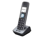 AT&T 86009 DECT 6.0 Cordless Phone Accessory Handset, Black/Silver, 1 Accessory Handset