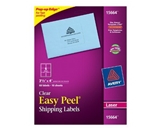 Avery Clear Easy Peel Shipping Labels for Laser Printers, 3.33 x 4 Inches, 60 Labels (15664)