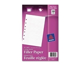 Avery Filler Paper, 5.5 x 8.5 Inches, 100 Sheets (14230)