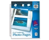Avery Horizontal Photo Pages, Acid Free, 4 x 6 Inches, Pack of 10 (13406)