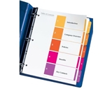 Avery Ready Index Multicolor Table of Contents Dividers, 24 Sets (11167)