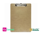 BAZIC Hardboard Clipboard with Low Profile Clip, Standard Size (PACK 24)