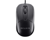 Belkin 3 Button Wired USB Optical Mouse for Desktop, Laptop, and Netbook (Mac or PC)