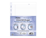 Blueline MiracleBind Notebook Refill Sheets, 50 Sheets, 9.25 x 7.25 Inches (AFR9050R)