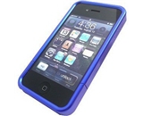Body Glove Vibe Hard Shell Cover for iPhone 4, Blue [Wireless Phone Accessory]