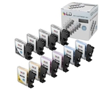 Brother Compatible LC65 Bulk Set of 10 High Yield Ink Cartridges: 4 Black & 2 each of Cyan / Magenta / Yellow