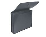 Staples Poly Expanding Wallets, Legal, 5- Expansion, Black (11884)