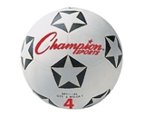 Champion Soccer Ball No. 3; Black/White; no. CHSSRB3