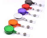 Cosmos 6 PCS Different Colors Plastic Retractable reel with Belt Clip for ID Badge