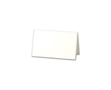 Crane & Co. Silver Bordered Pearl White Place Cards (DF924S)