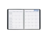 DayMinder Recycled Monthly Planner, 6 x 9 Inches, Black, 2013 (G400-00)