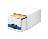 Fellowes Bankers Box Stackable Super Stor / Drawer Steel Plus Filing Storage - Moderate Use