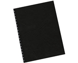 Fellowes Classic Grain Presentation Covers - Letter, Black, 25 Pack (5217501)
