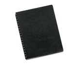Fellowes Classic Grain Presentation Covers, Oversize, Black, 200 Pack (52138)