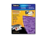 Fellowes Glossy SuperQuick Pouches - Letter, 3 Mil, 100 Pack (5245801) -