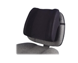 Fellowes High-Profile Backrest - 13- x 4- x 12- - Black