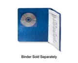 Fellowes Inc : Self-Adhesive CD Holders, 5-3/8-x1/32-x5-3/8-, 5/PK, Clear - Sold as 2 Packs