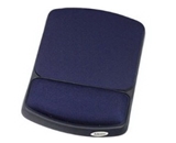 FELLOWES INC WRIST REST PROVIDES EXCEPTIONAL SUPPORT BLUE/BLACK Non-Skid Base