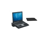 Fellowes Laptop Riser, w Cooling Vent, 15-X10-3/4-X5/16-, Black