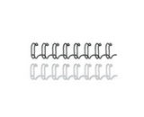 Fellowes Mfg. Co. Products - Double-loop Wire-binding Combs, 3/8-, 25/BX, Black - Sold as 1 PK