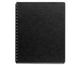 Fellowes Premium Oversized Binding Cover, Heavyweight, 8.75 x 11.25 Inches, Black, 25 Per Pack (5224701)