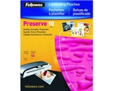 Fellowes Preserve 10 Mil Letter Glossy Laminator Pouches, 100 Pack