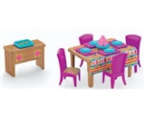 Fisher-Price Dora The Explorer Playtime Together Dora and Me Dollhouse Basic Dining Room