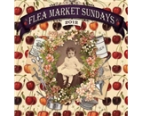 Flea Market Sundays 2012 Wall Calendar