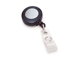 GBC Badgemates Retractable Badge Reels, Black, 25 Reels per Pack (3748022)